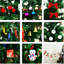 Arbre de Noël 5 pi avec lumières à DEL, 109 pendentifs, jupes, garde-corps, support, arbre de décoration d'intérieur, 5 pi, Delight
