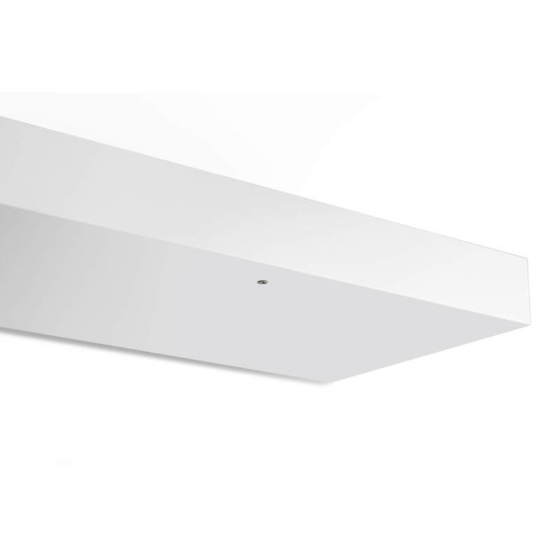 Balda Floating Shelf, Pure White, 2'' H x 35'' W x 9'' D