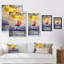 Cute Ballon Paint Landscape II " Cute Ballon Paint Landscape II " Painting Print