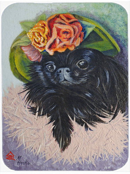 East Urban Home Pekingese Glass Cutting Board