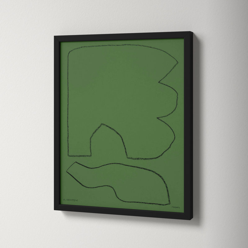 Forest 1 by Michael Kempen, 16" W x 20" H, Black Framed