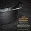 Tower Precision Casserole Dish with Aluminium Lid, Lightweight Cast Aluminium, 20 - 28cm, Black-92456621-92456620