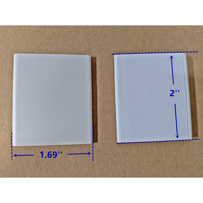 Butoir de sol en plastique, Blanc
