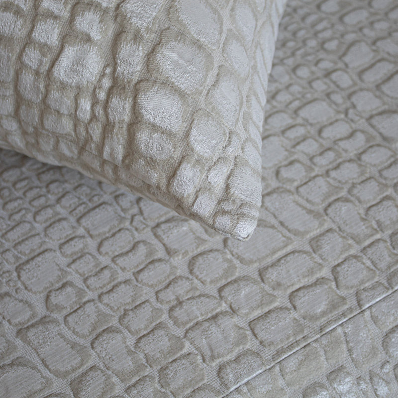 Croc Coverlet, King Coverlet