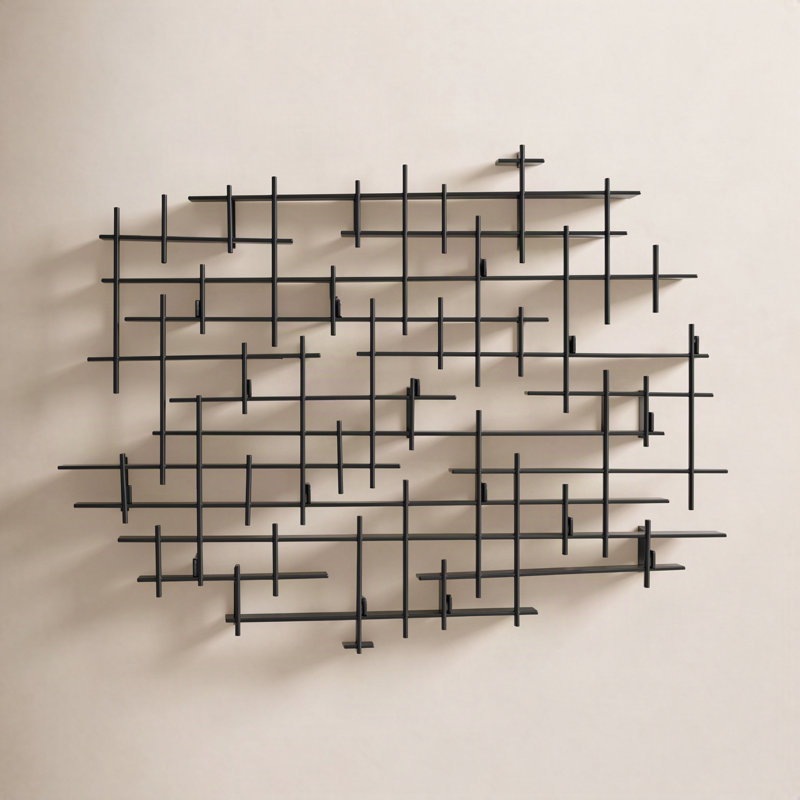 Crossin 16 - Hook Wall Mounted Coat Rack