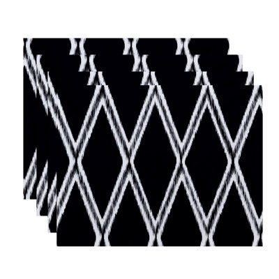 Polyester Geometric Rectangle Placemat