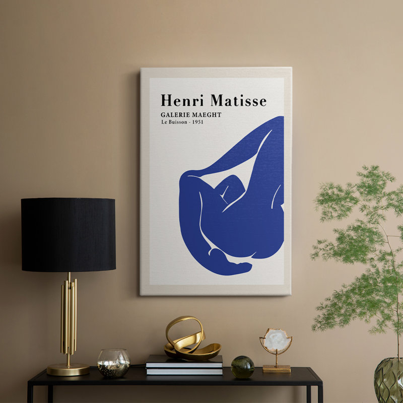 Matisse CXV III, reproduction d'art encadrée Cavas, H 18 po x l 12 po