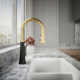 Tone Single Handle Pull Down Kitchen Sink Faucet with Three-Function Pull Down Sprayer