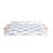 thespacehouse Coastal Ocean Blue Seashells Acrylic Tray