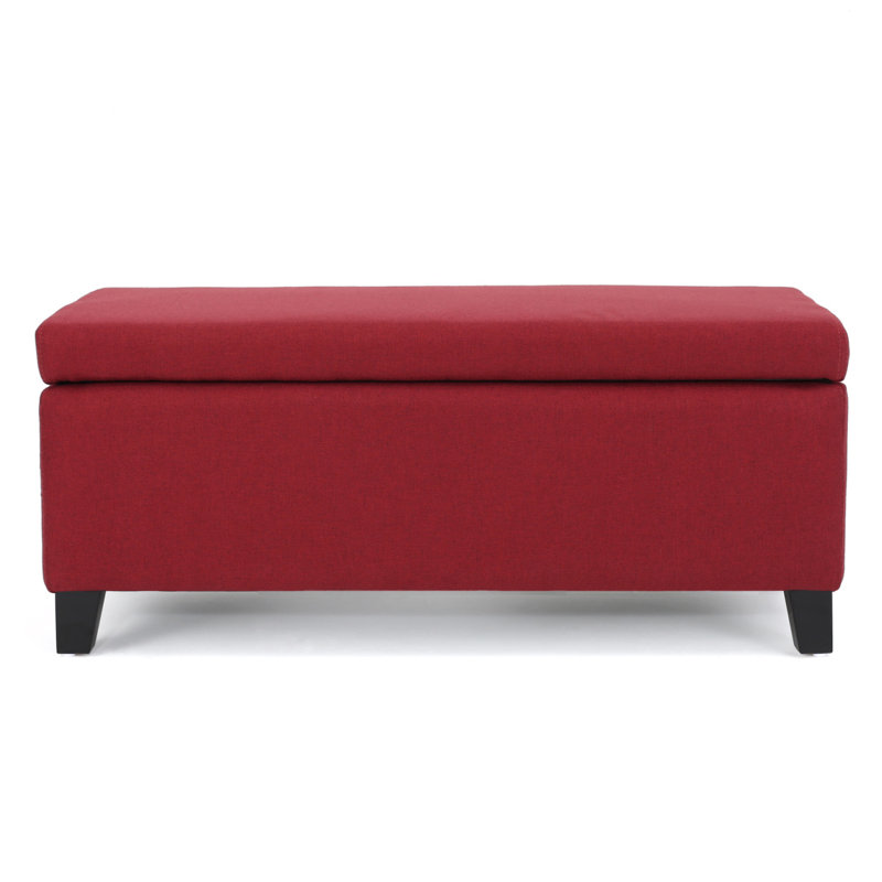 STORAGE OTTOMAN, Red