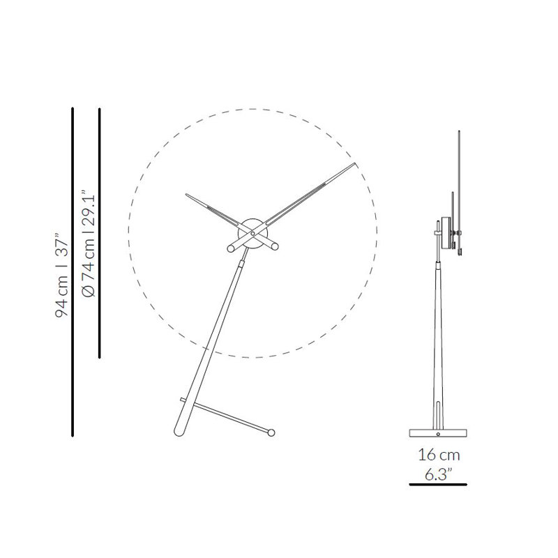 Puntero Clock, Cedar