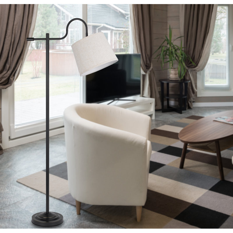 Bailem 62.5'' Bronze Swing Arm Floor Lamp