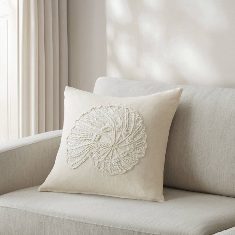 Housse de coussin en coton 1 pièce Luna