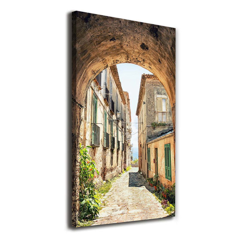 Lavender Field - Wrapped Canvas Print
