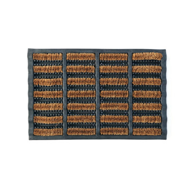 Anikesh Non-Slip Striped Porch Doormat