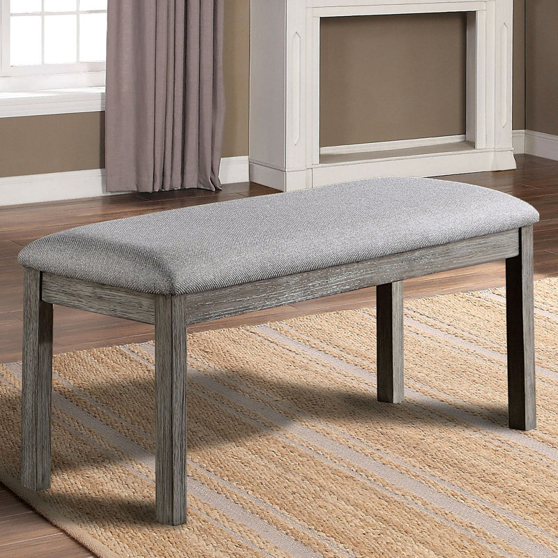 Banc de salle à manger, banc rembourré 1pc, banc de vestibule