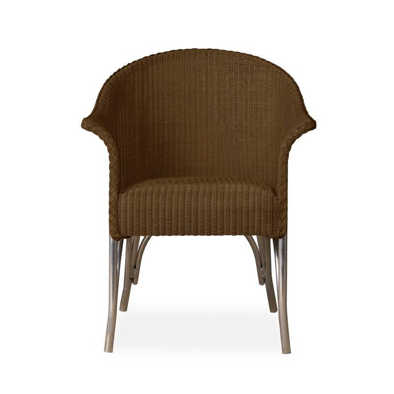 All Seasons Outdoor Dining Armchair, Bark