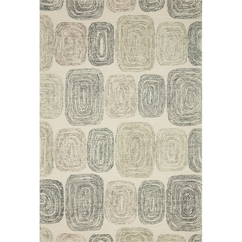Manon Wool Abstract Indoor Rug, Rectangle 2'3" x 3'9"