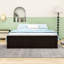 Structure de lit plateforme en bois 6 tiroirs grand format, peu encombrant-741362235