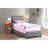 Contemporary Grey Twin Bed - 48"h X 41"w Compact Solid Build For Durability Effortless Assembly Process Design Element