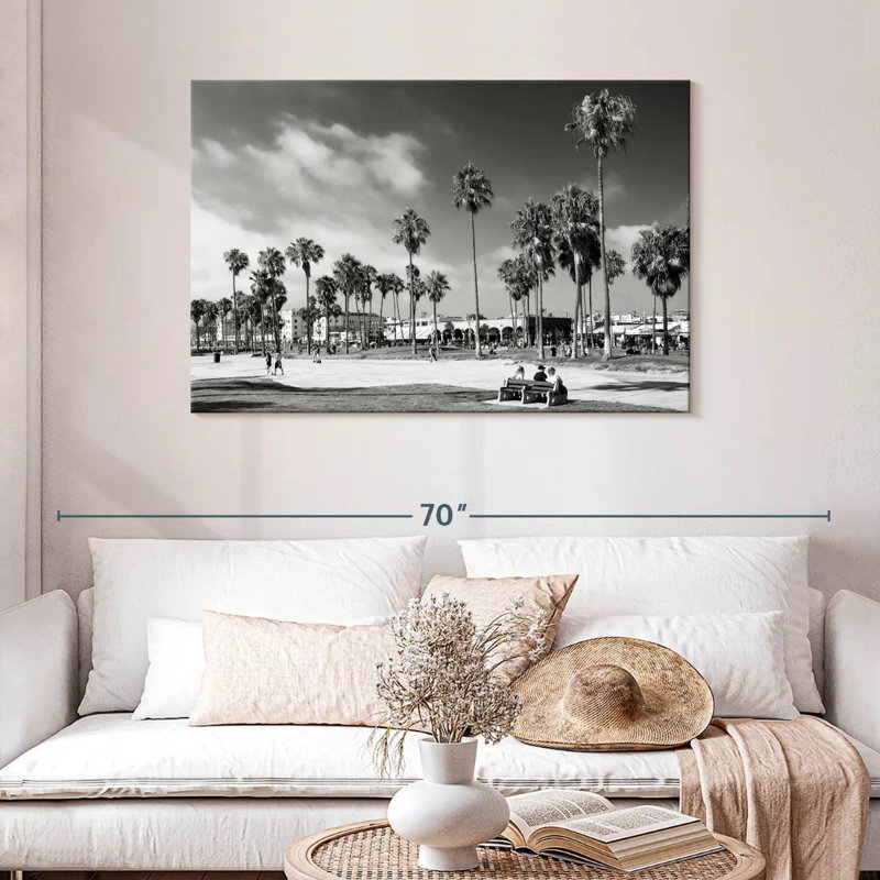 California - Summer At Venice Beach, 30" H x 45" W
