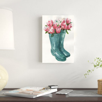 " Tulip Boots " Painting Print