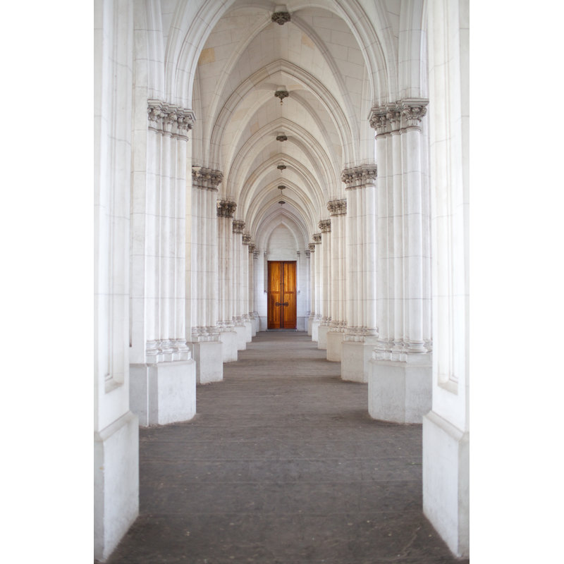 Columns by Vsurkov - Wrapped Canvas Print, 46cm H x 30cm W