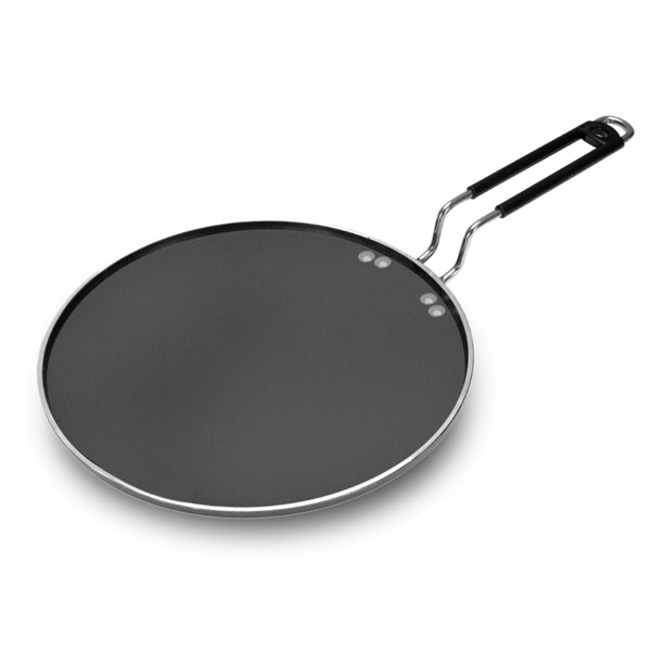 Maxi Nature Crepe Pan - Flat Non-Stick Pan - Even Heat Distribution - For  Crepes, Pancakes, Omelettes, Tortillas & More - 10 Inch, 25 cm
