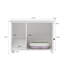 Kearns Wood Litter Box Enclosure with Scoop