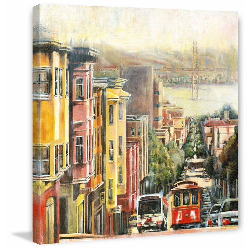 «Down to the Bay», reproduction d'art, H 18 po x l 18 po, Toile tendue