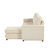 Maslynn 3-Piece Reversible Corduroy Pull-Out Sleeper Sectional with Storage -97561017