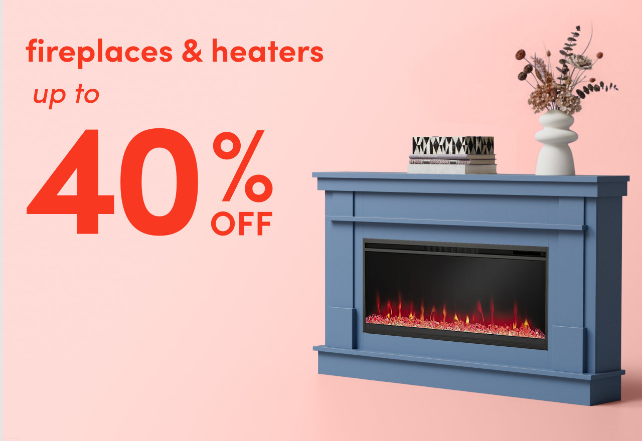 fireplace & heater clearance