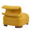 Chaise d'appoint en polyester pour salon, élégante et durable-133757597