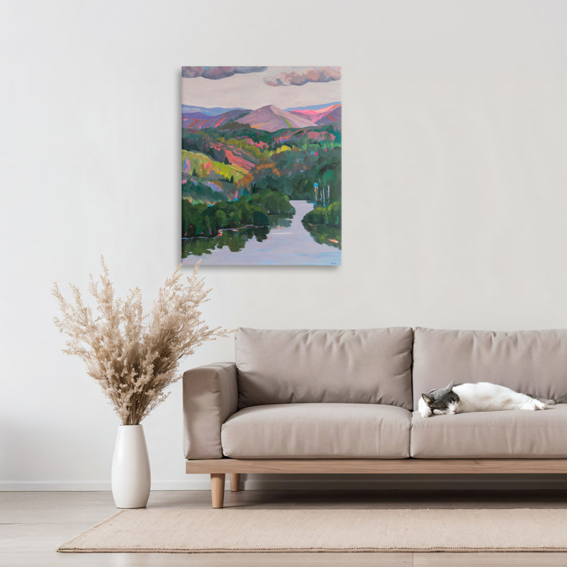 Toile Park City Mountains, conception par Jenny Wantuch, H 30 po x l 24 po