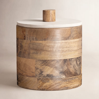 Libby Solid Wood Hat Box