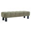 Repose-pieds rembourré bleu Boucle 62,6 po Lorcan-131066578