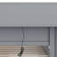 Lit de jour en bois avec tiroirs, tablette de rangement et ports de chargement USB-106691860-106691862