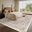 Machine Washable Oriental Floral Non Slip Indoor Area Rug-2096701258-2090635552