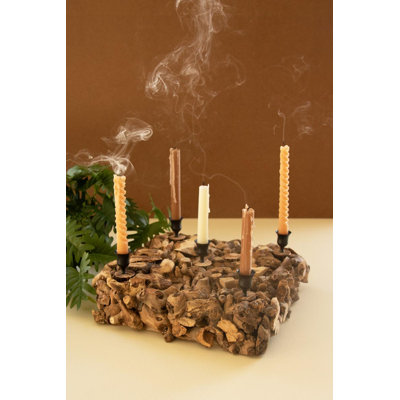 MULBERRY ROOT TAPER CANDELABRA
