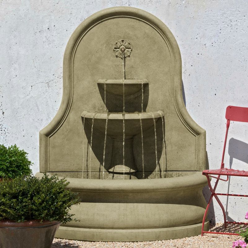 Fontaine en béton Estancia, Mousse anglaise