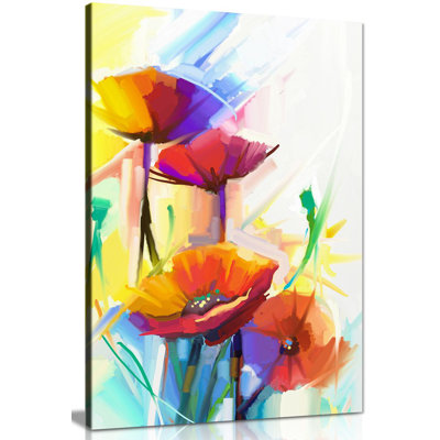 Flower - Wrapped Canvas Print