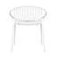Ensemble de salle à manger d'extérieur moderne 7 pièces avec chaises empilables Chaises de salle à manger d'extérieur-175671210