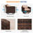 7 Person Sofa Set 6 Piece Outdoor Wicker Sofa With Swivel Rocking Chairs-1664652344