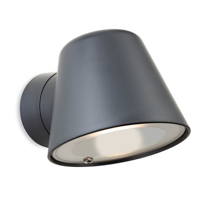 10cm H Outdoor Armed Sconce