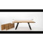Tortelli Extendable Metal Base Dining Table-745656161-745656162