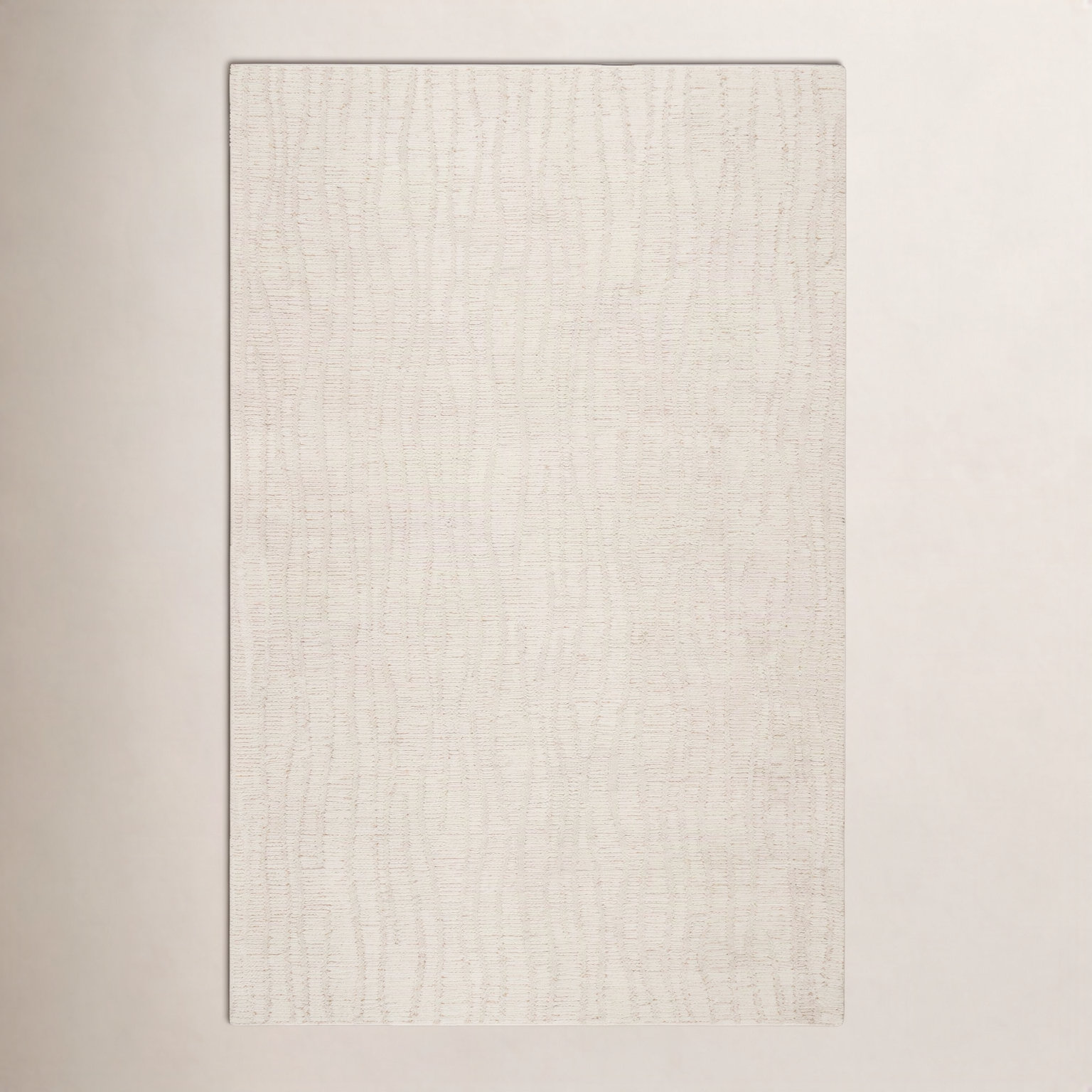Noland Waves Hand-Tufted Abstract Rug, Rectangle 5' x 8'