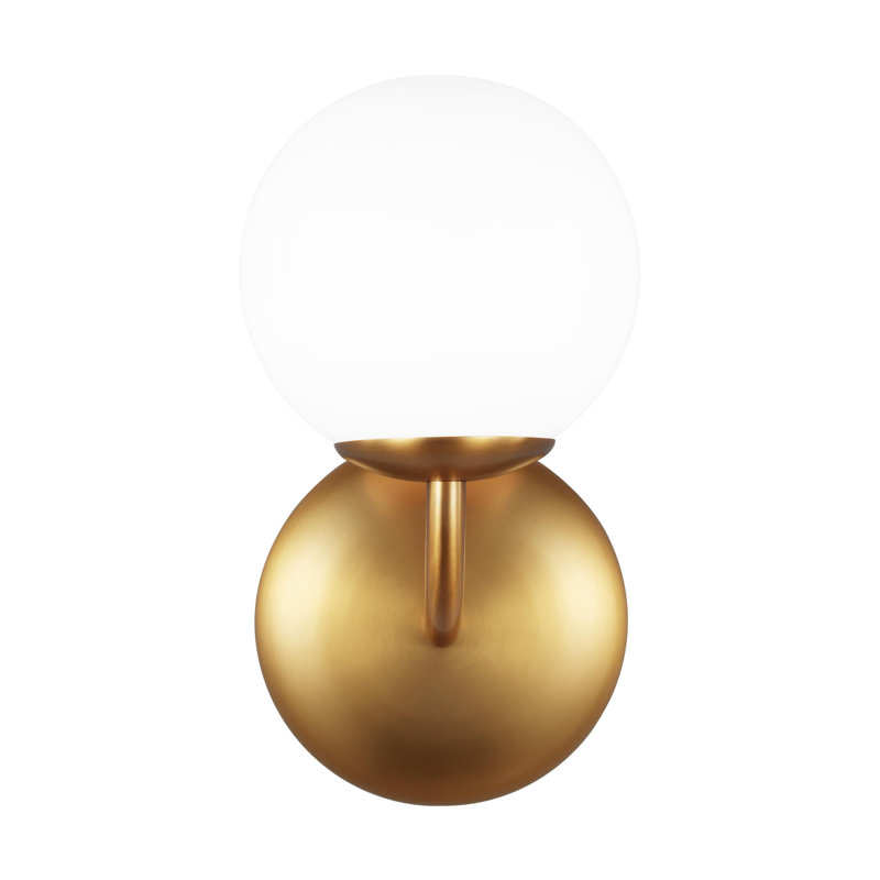 Galassia 1 - Light Bath Sconce, Burnished Brass