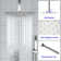10” Ceiling Mounted Shower Head Dual Function Complete Shower System with Rough in-Valve and Bathtub Faucet
