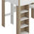Wood Loft Bed With Built-In Storage Shelves, Clothes Rails And Desk-1540950303