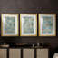 Gilded Geometrics I - impression personnalisée de qualité supérieure avec cadre mat - 3 pièces-928210598-928210591